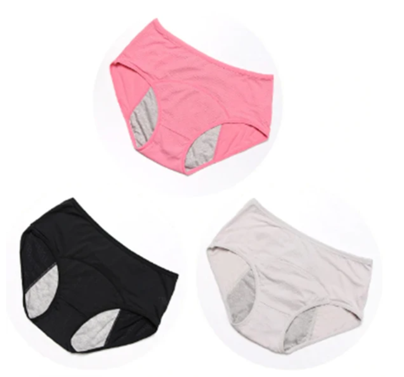 Pack 3 culottes menstruelles L'Essentiel - La Minette lingerie